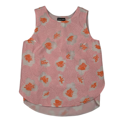 Top Sin Mangas  ARMANI  Varios Floral Talle 40