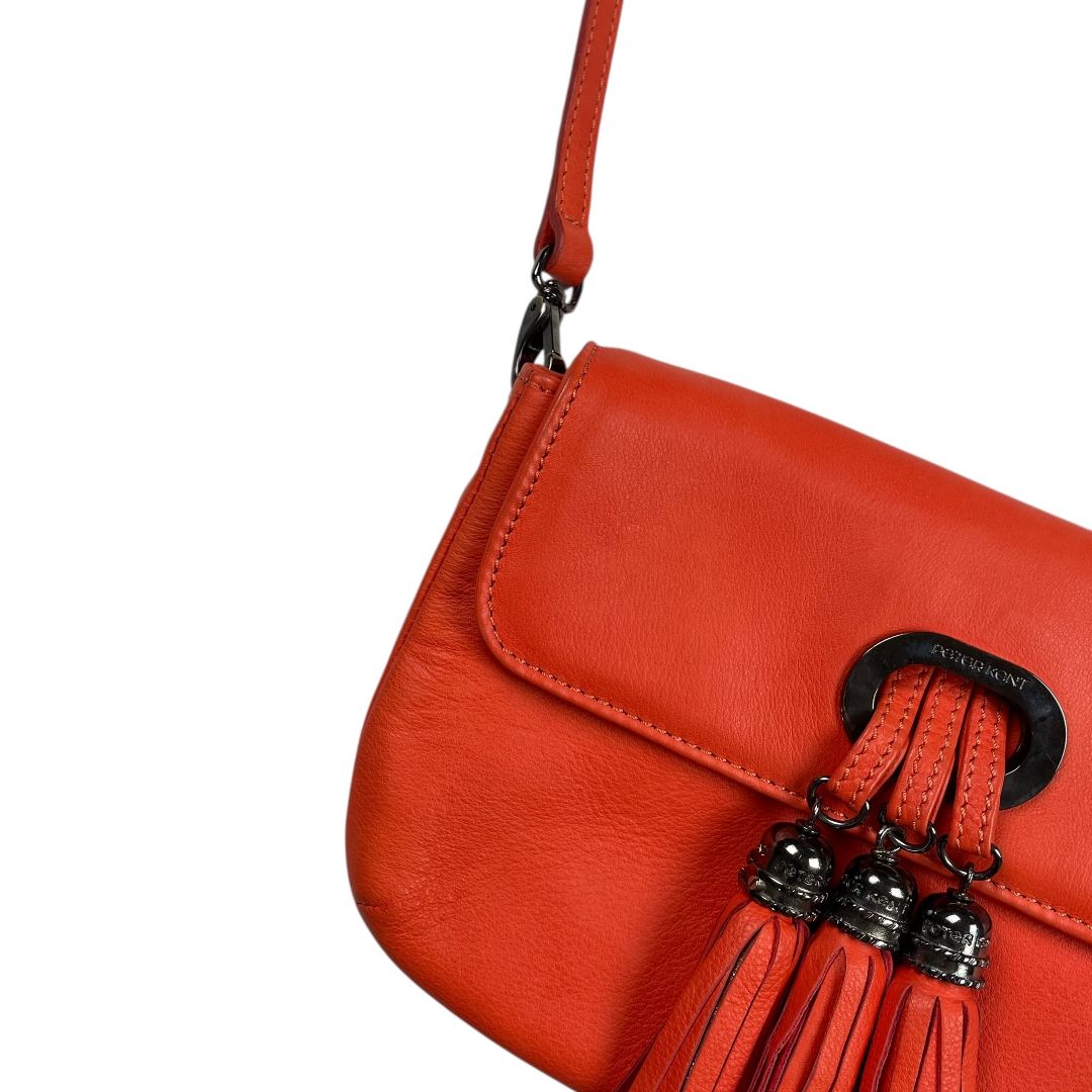Cartera  PETER KENT  Naranja Medida 25cm X 15cm