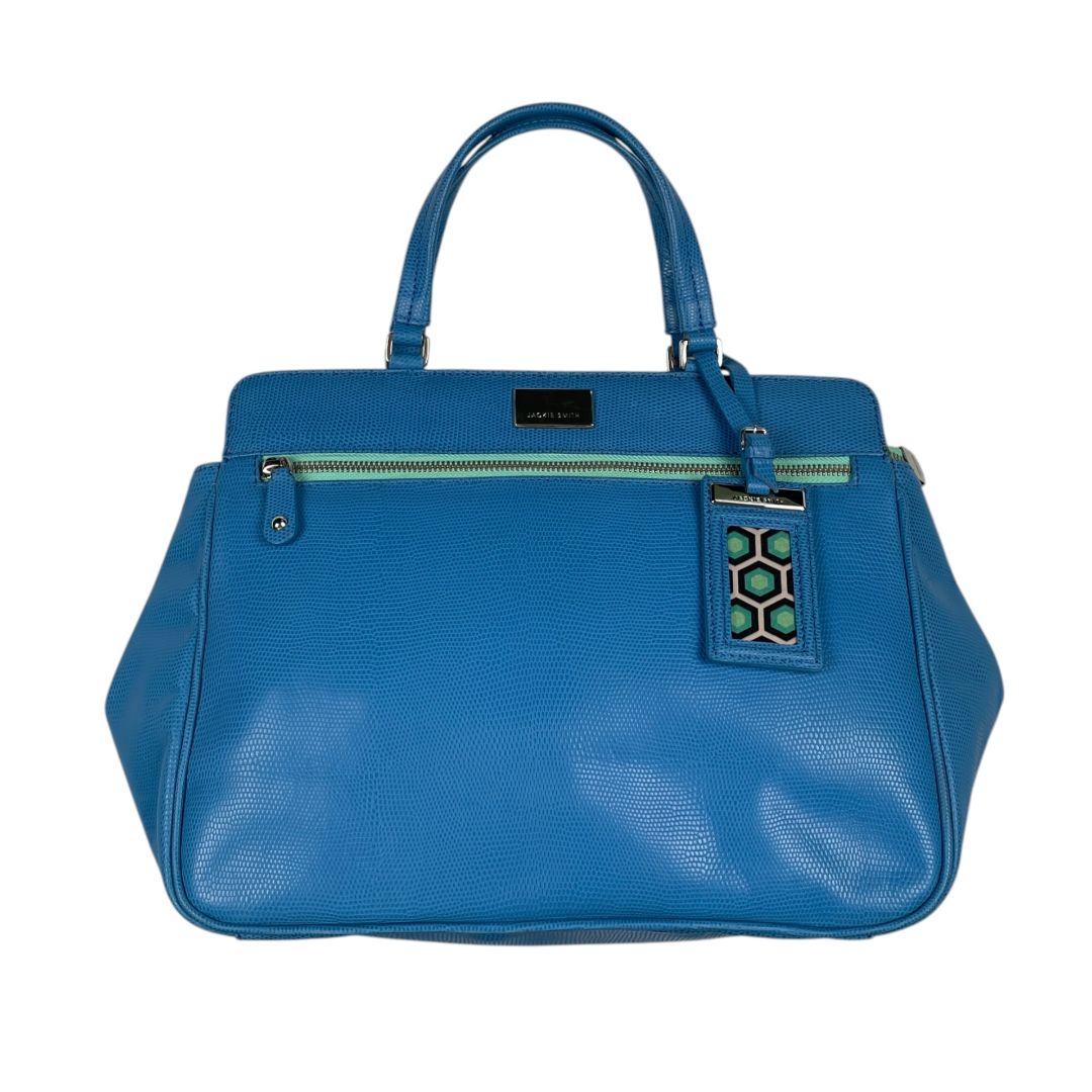 Cartera  JACKIE SMITH  Turquesa Medida 40cm X 26cm