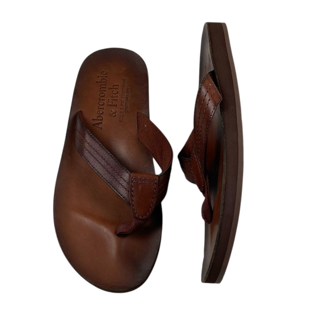 Ojotas  ABERCROMBIE  Marron Talle 41