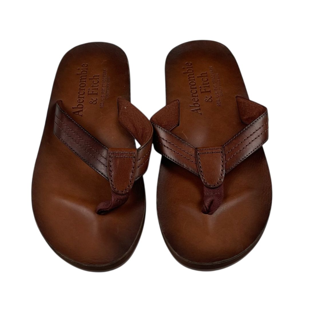 Ojotas  ABERCROMBIE  Marron Talle 41