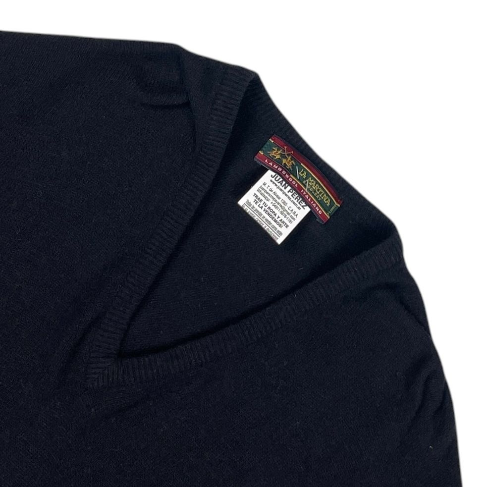 Sweater  LA MARTINA  Negro Talle 2