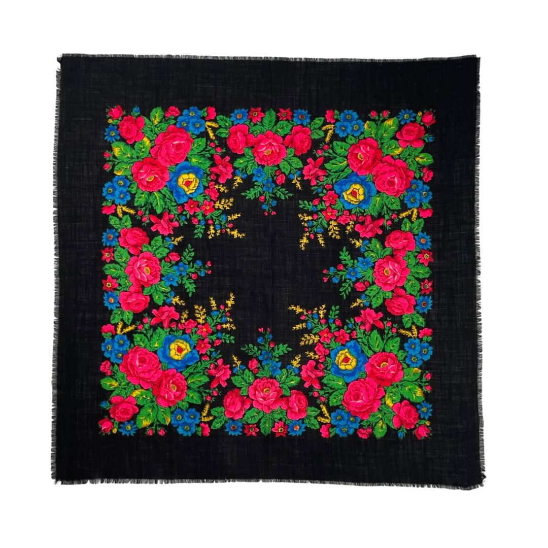 Pañuelo  SIN MARCA  Varios  Estampado Medida 95cm X 95cm