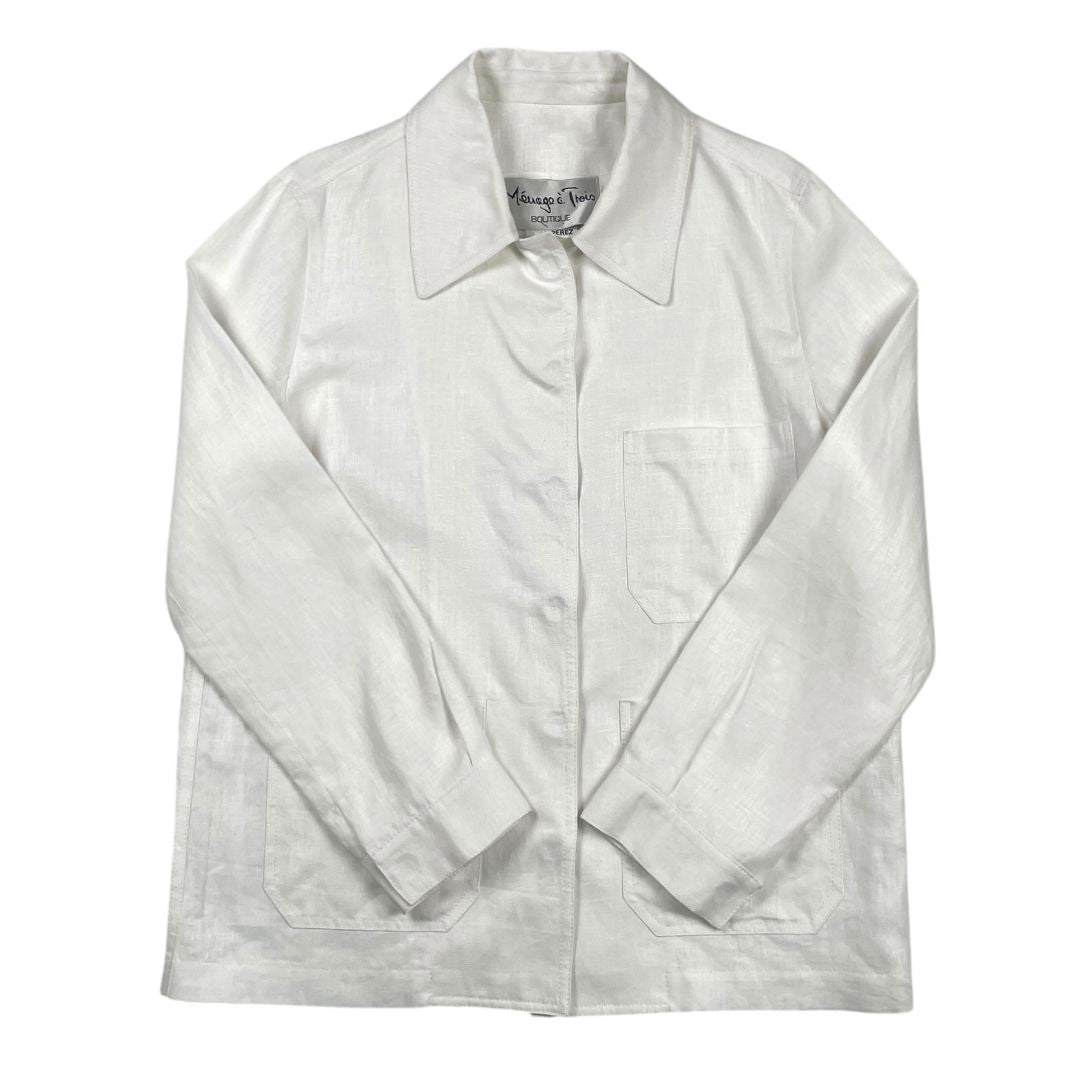 Saco  MENAGE A TROIS  Blanco Talle 40