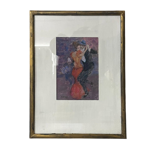 HILDA HISAS  Arte con Vidrio  Estilo Figurativo  Medida 55cm X 40cm