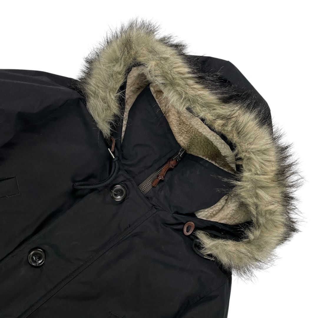 Campera  ABERCROMBIE  Negro Talle L
