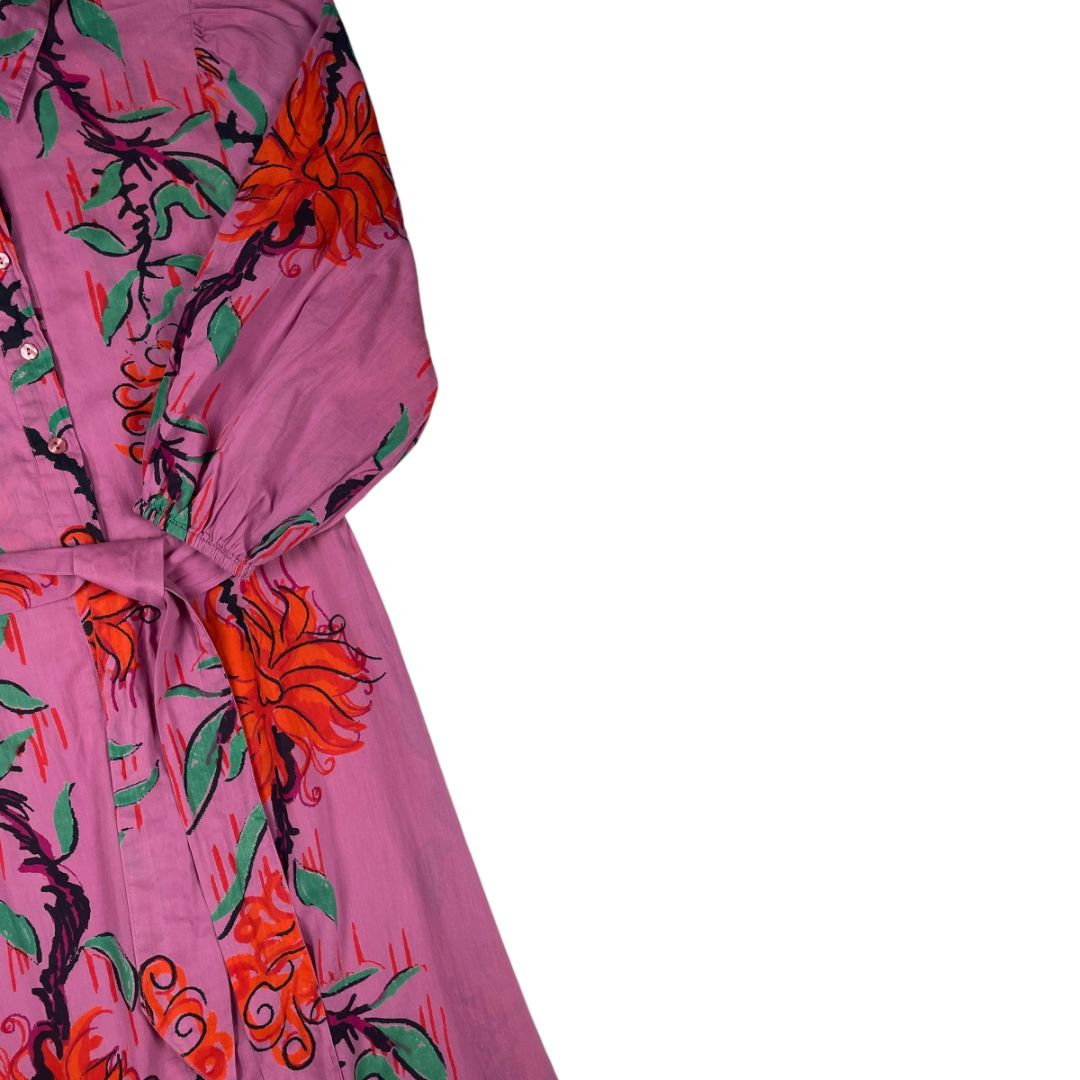 Vestido Manga Larga  RO'S GARDEN  Varios Floral Talle XS
