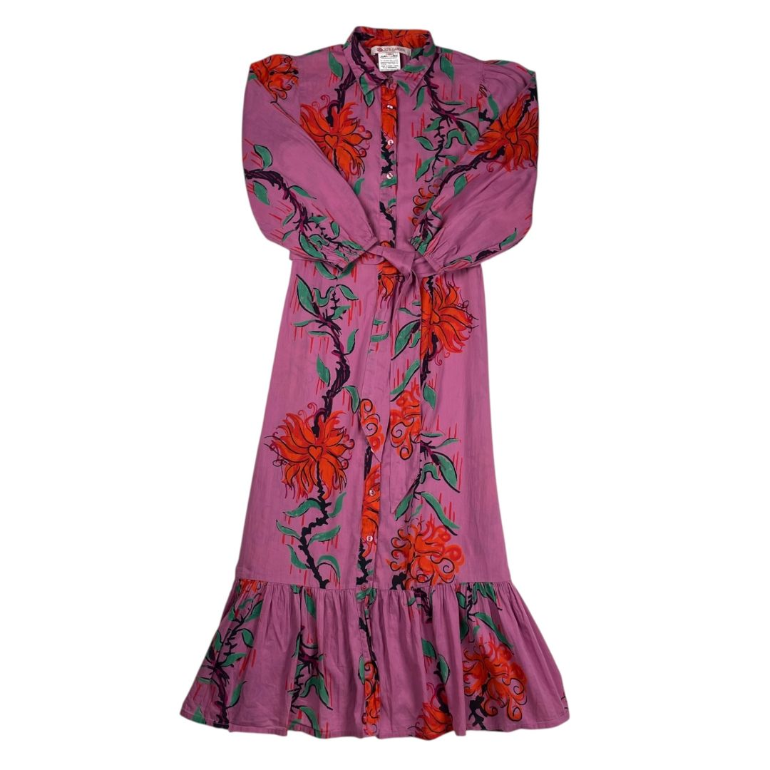 Vestido Manga Larga  RO'S GARDEN  Varios Floral Talle XS
