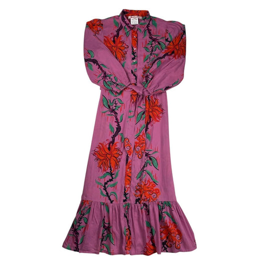 Vestido Manga Larga  RO'S GARDEN  Varios Floral Talle XS