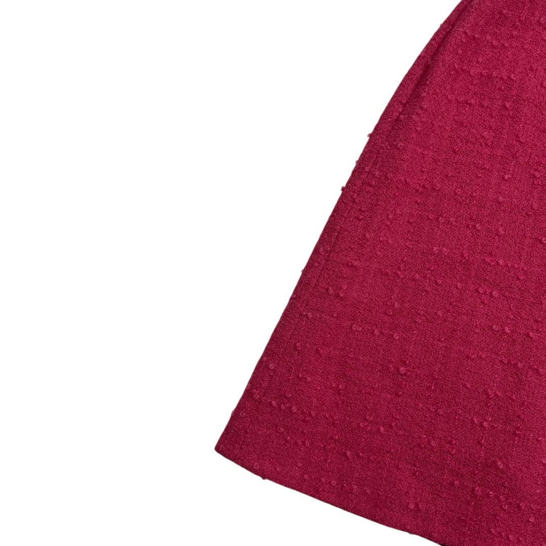 Pollera Media Pierna  CHANEL  Fucsia Talle 38