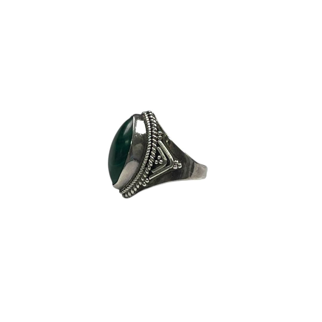 Anillo  TIANGUIS  Verde Talle Unico
