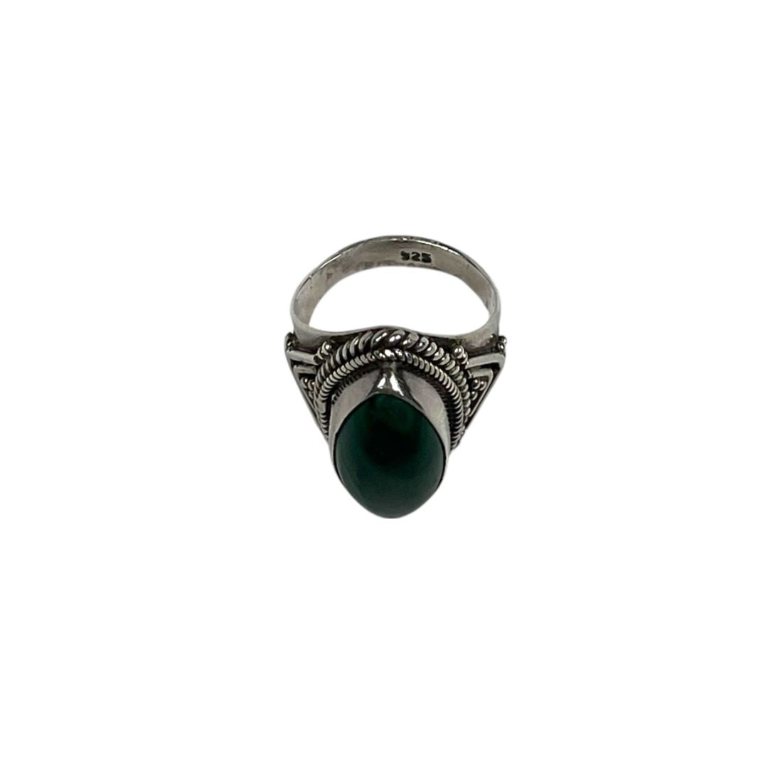 Anillo  TIANGUIS  Verde Talle Unico