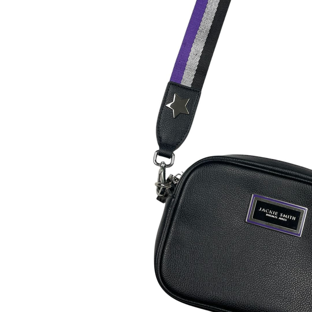 Cartera  JACKIE SMITH  Negro Medida 21cm X 14cm