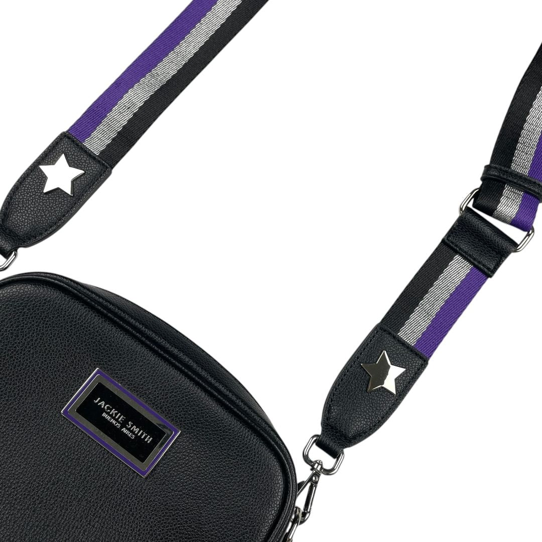 Cartera  JACKIE SMITH  Negro Medida 21cm X 14cm
