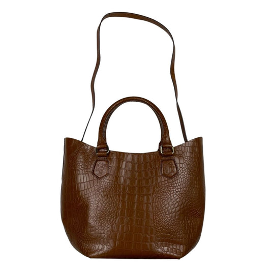 Cartera  SIN MARCA  Marron Medida 43cm X 27cm