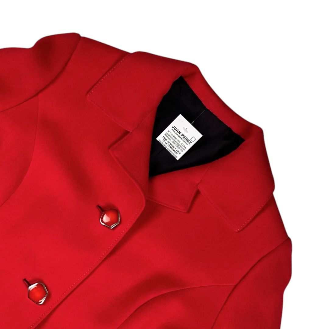 Tapado  SIN MARCA  Rojo Talle 2