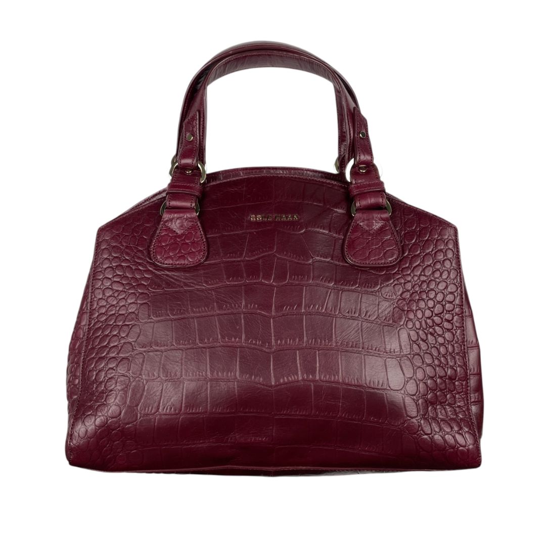 Cartera  COLE HAAN  Borgoña Medida 30cm X 24cm