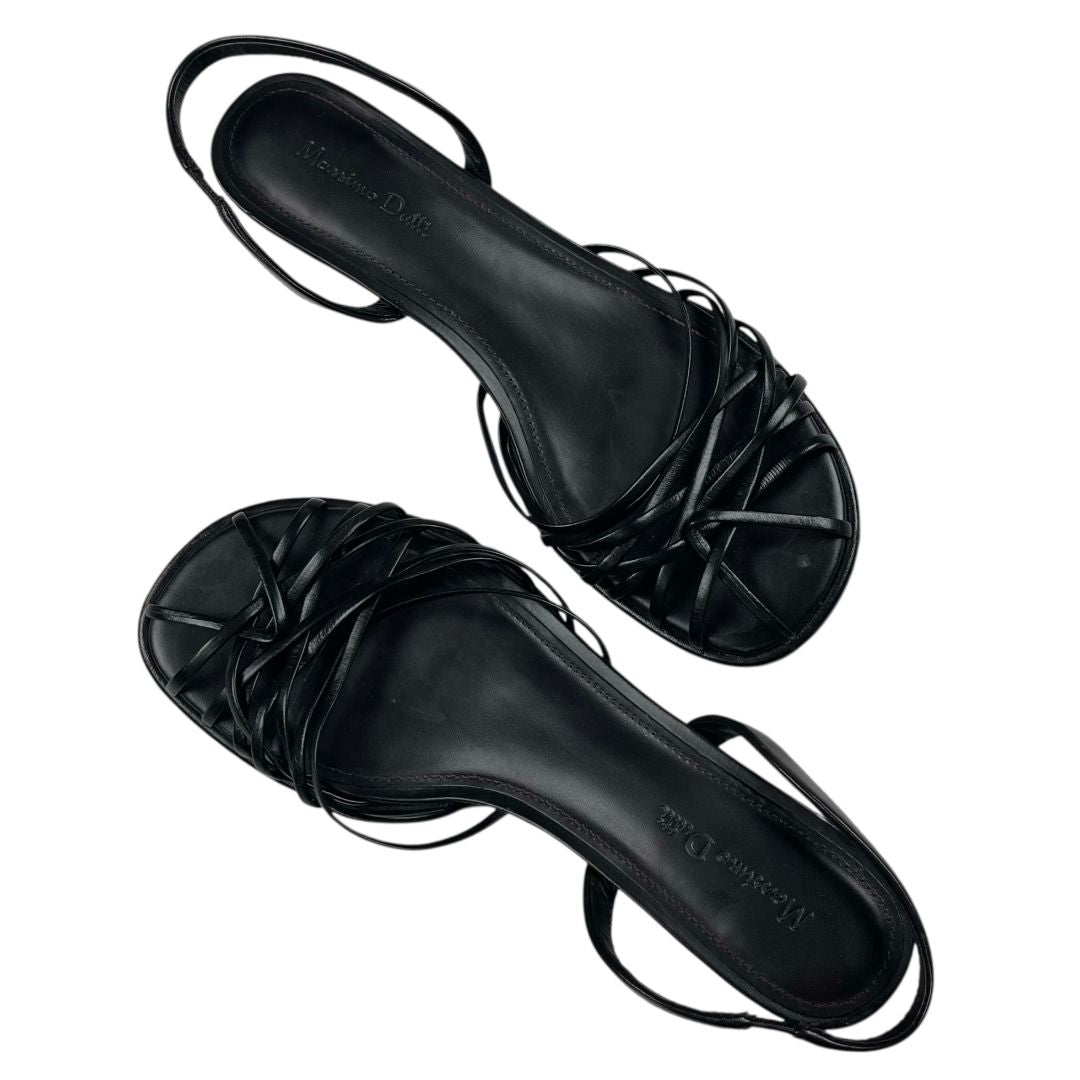 Sandalias  MASSIMO DUTTI  Negro Talle 39