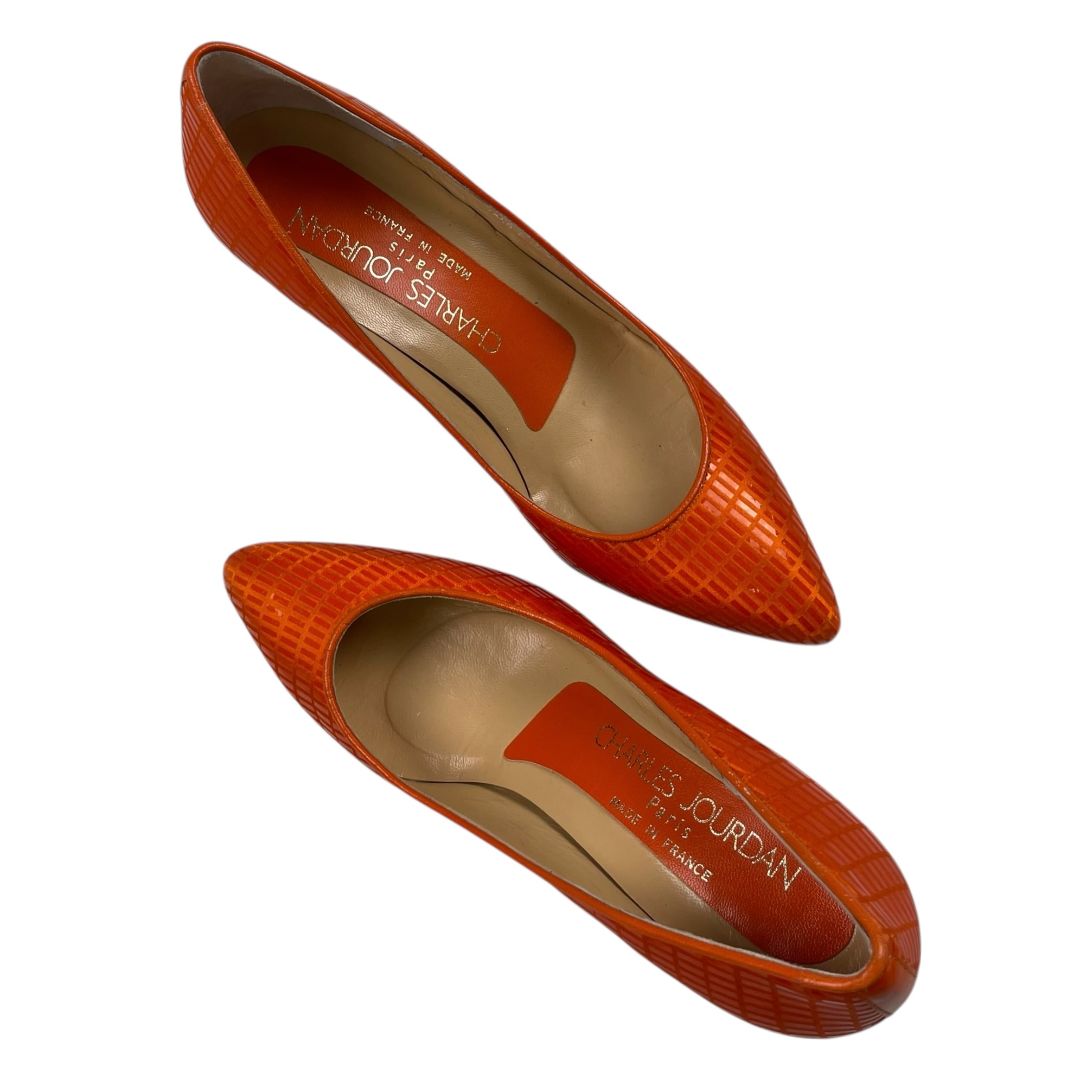Sandalias  CHARLES JOURDAN  Naranja Talle 36,5