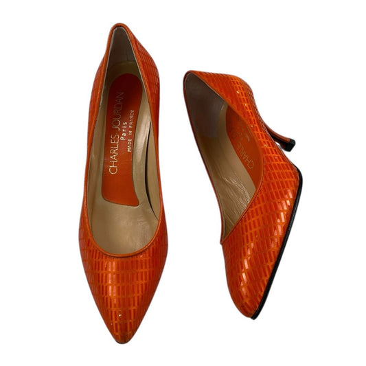 Sandalias  CHARLES JOURDAN  Naranja Talle 36,5