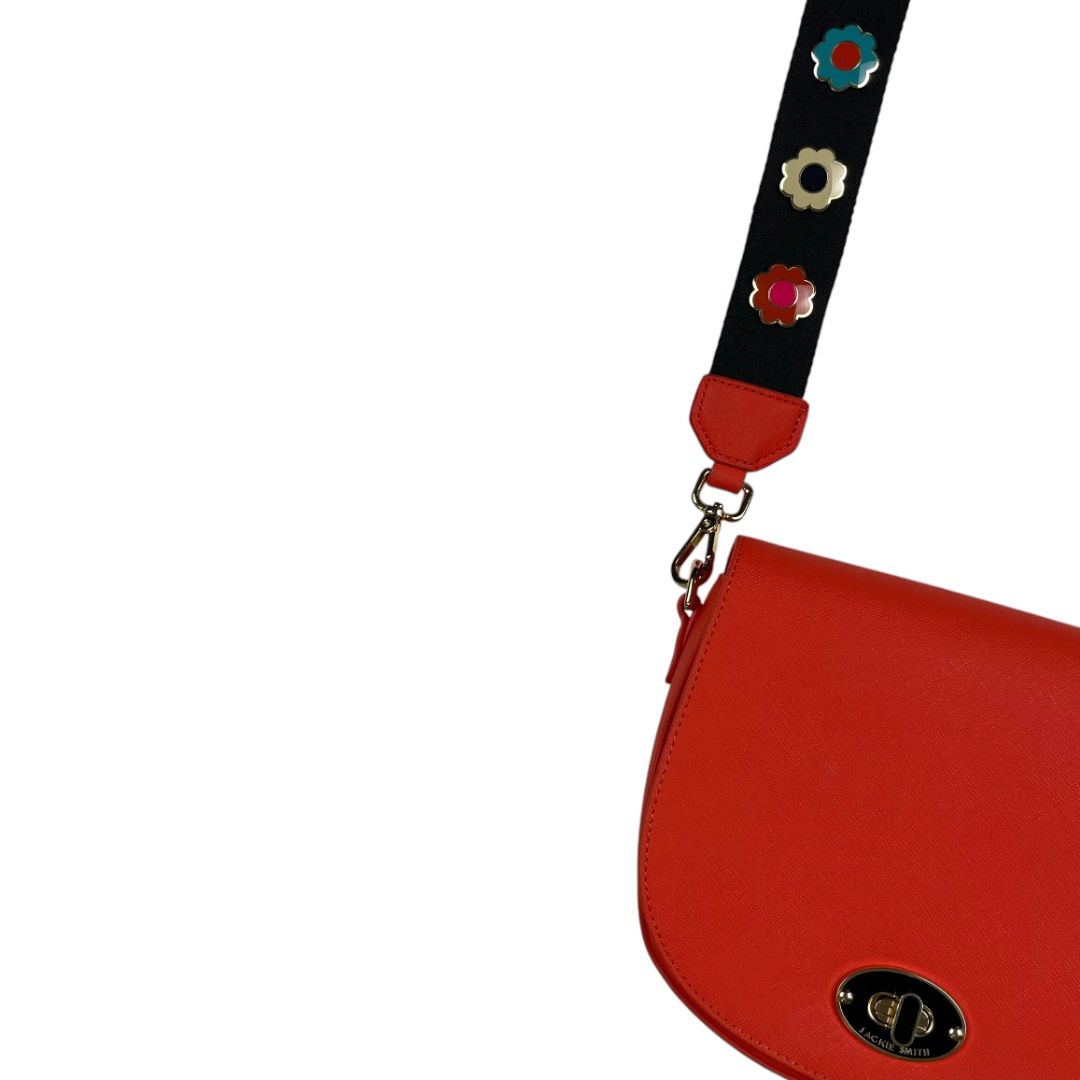 Cartera  JACKIE SMITH  Naranja Medida 20cm X 19cm