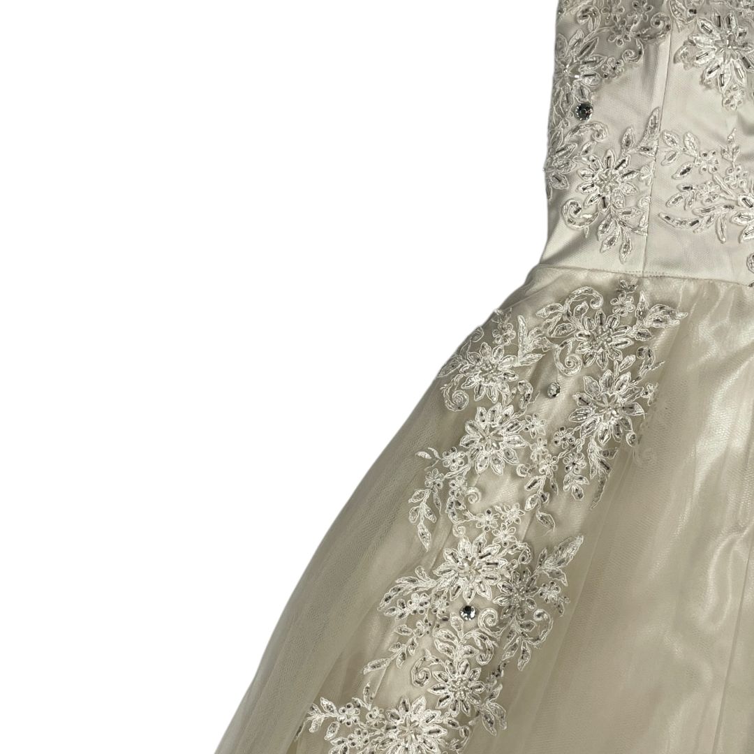 Vestido De Novia X3  NATALIA ANTOLIN  Blanco Talle S