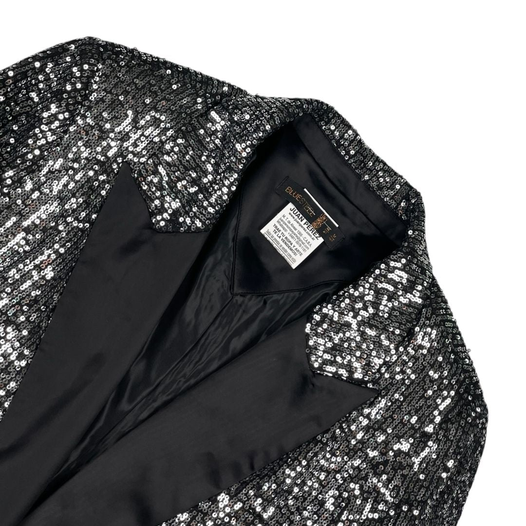 Saco  BLUE STEEL  Plateado Talle M