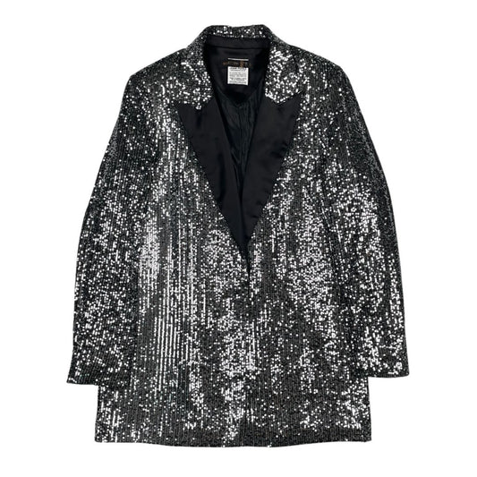 Saco  BLUE STEEL  Plateado Talle M