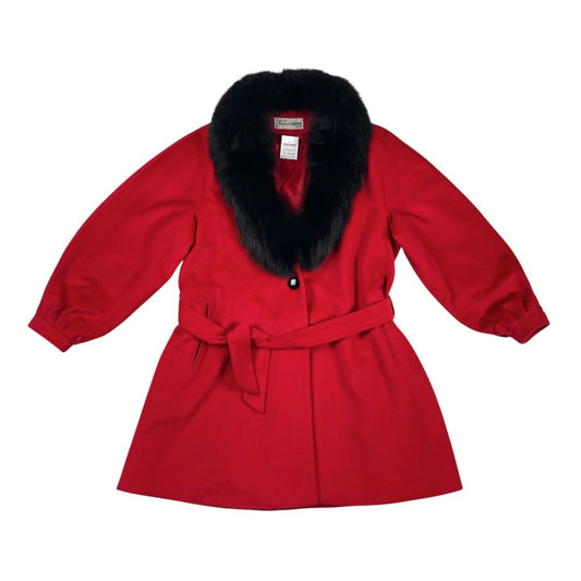 Tapado  PIERRE CARDIN  Rojo Talle 2