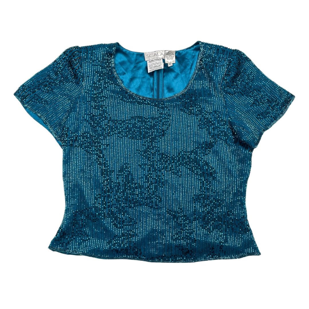 Blusa  SCALA  Turquesa Talle XL