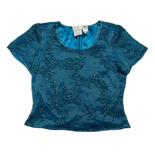 Blusa  SCALA  Turquesa Talle XL