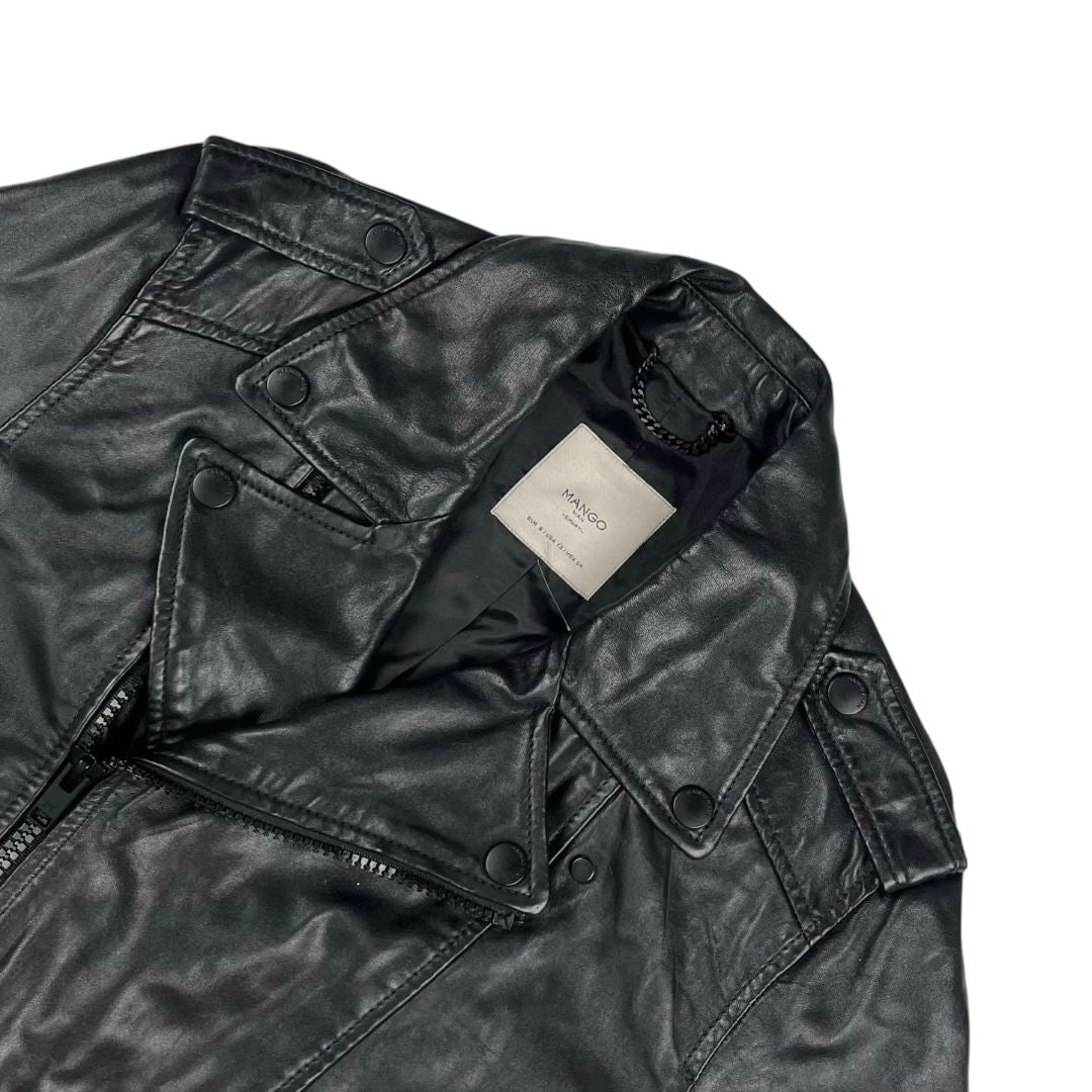 Campera  MANGO  Negro Talle S
