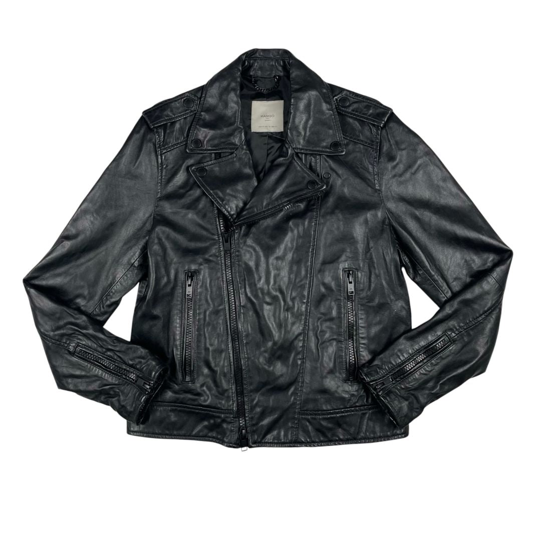 Campera  MANGO  Negro Talle S