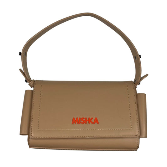Cartera  MISHKA  Beige Medida 20cm X 13cm