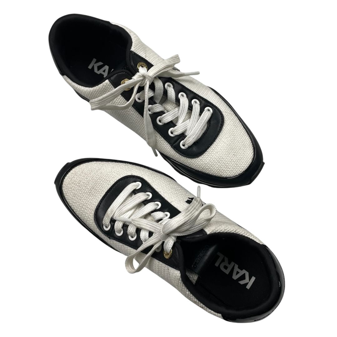 Zapatillas  LAGERFELD  Varios Blanco Y Negro Talle 37,5