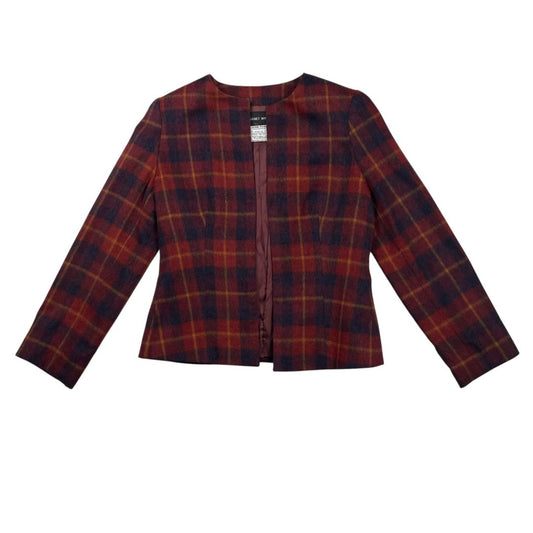 Saco  JANET WISE  Varios Escoces Rojo Talle 42