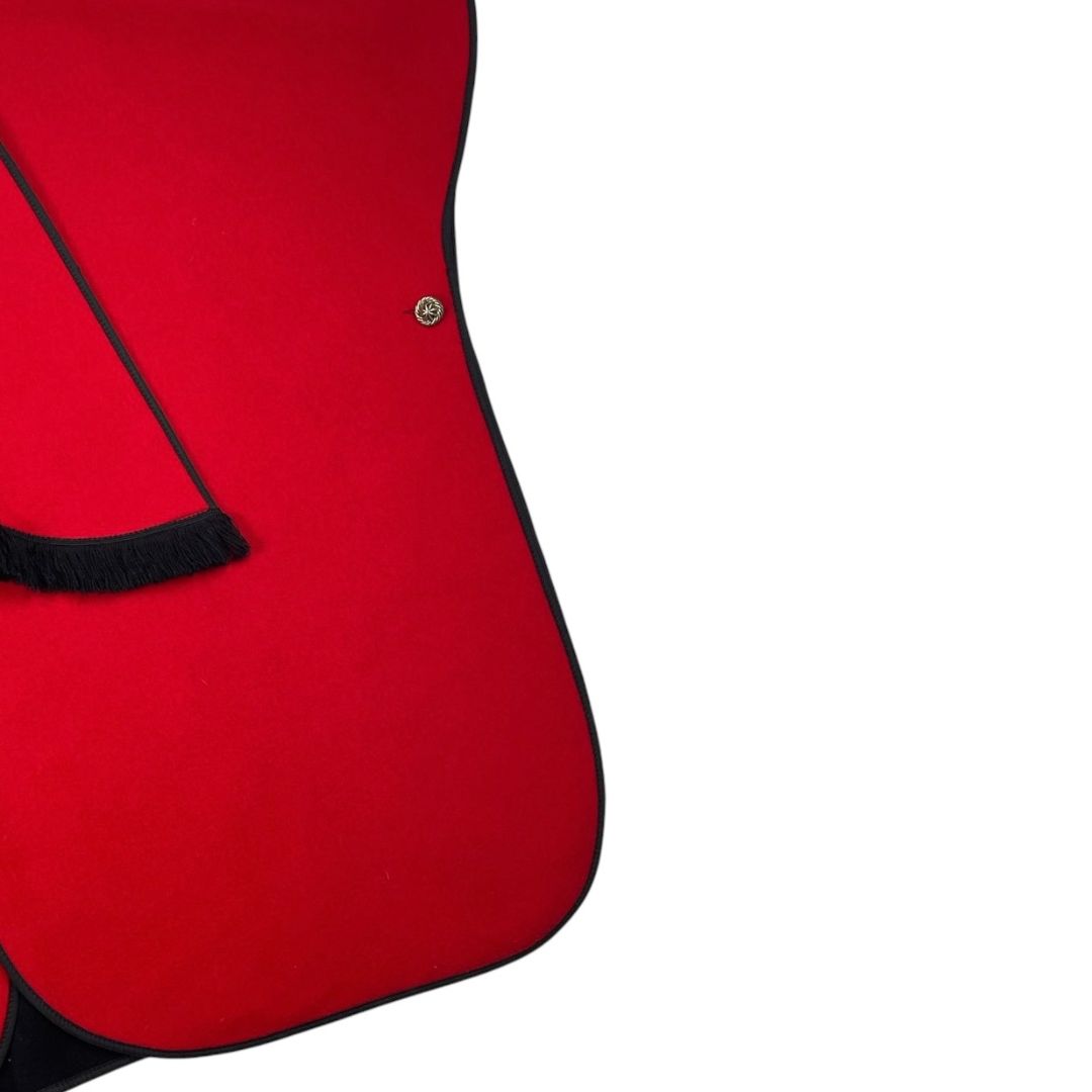 Capa Larga  DAVID BARRY  Varios Rojo Y Negro Talle L