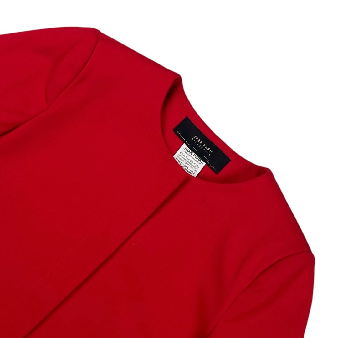 Sacon  ZARA  Rojo Talle XL