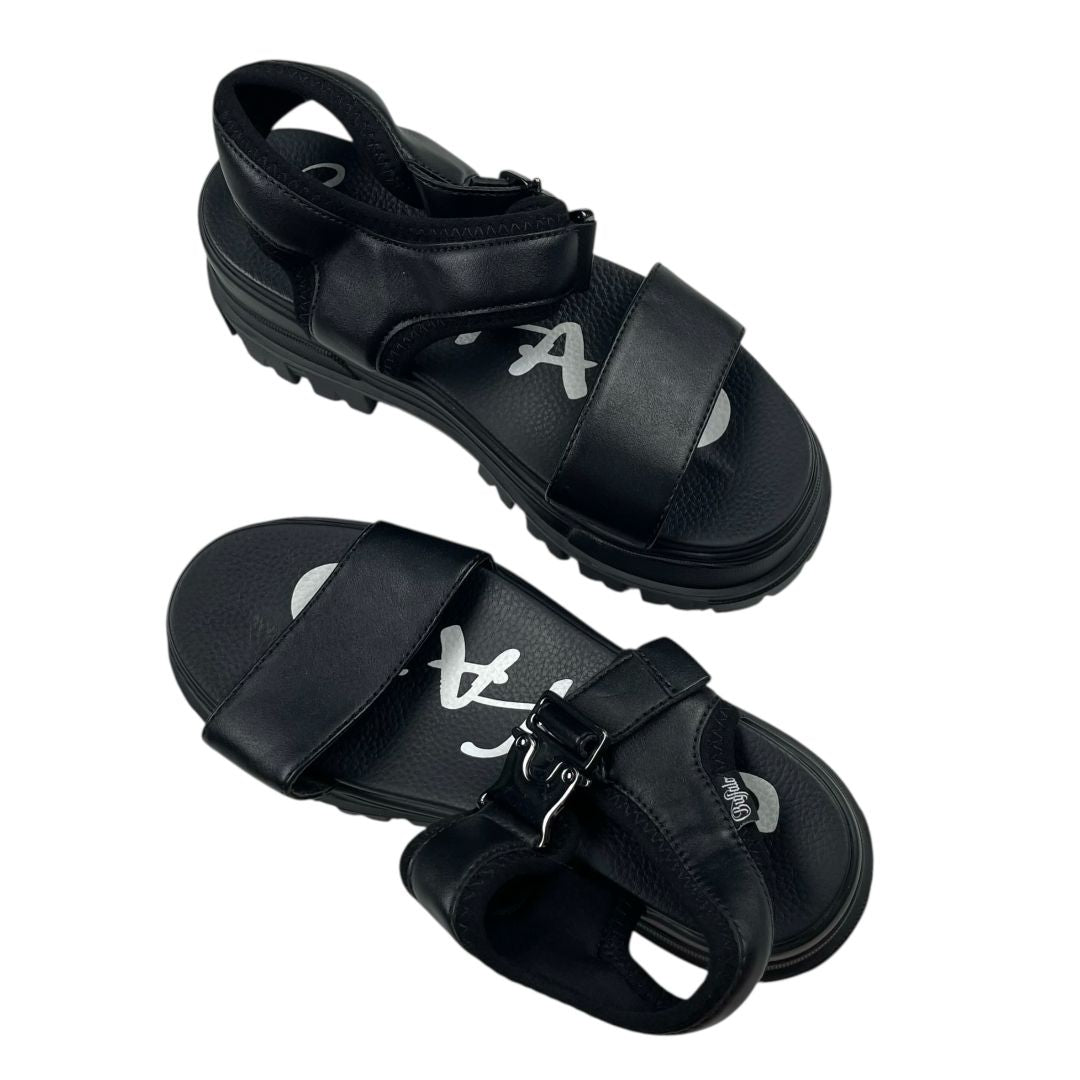 Sandalias  BUFFALO  Negro Talle 7