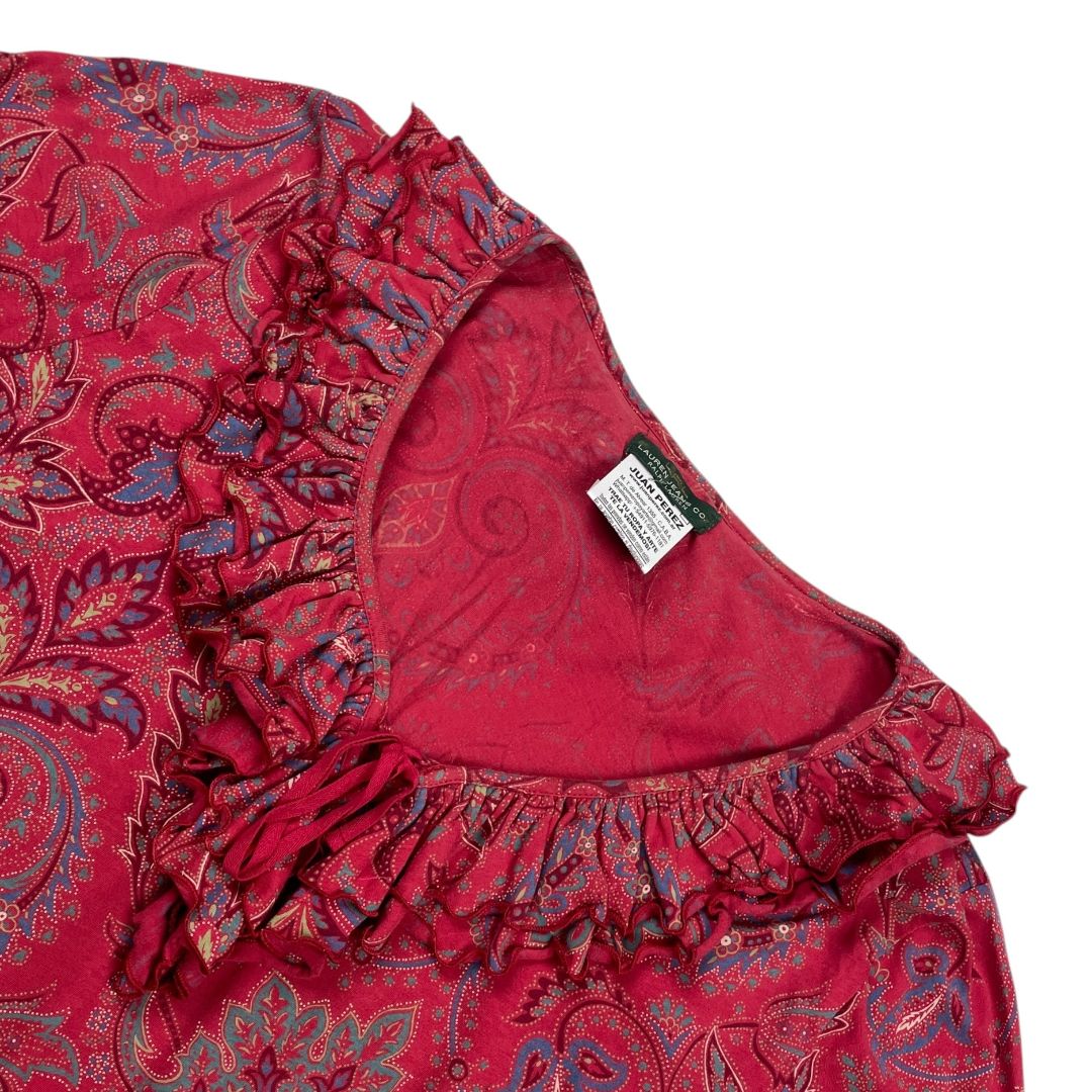 Blusa Manga 3/4  RALPH LAUREN  Varios  Estampado Talle XL