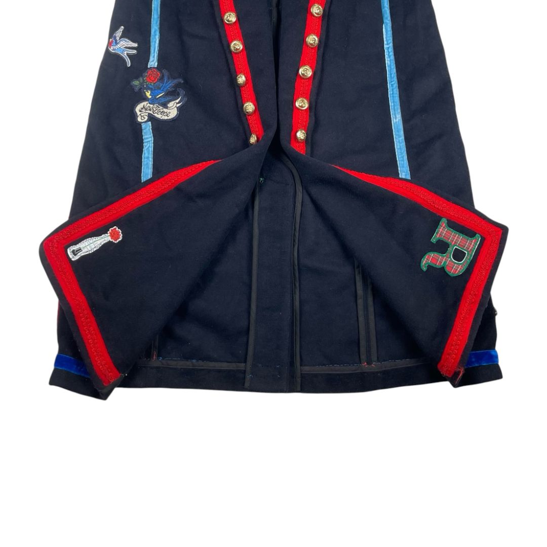 Chaleco Largo  SIN MARCA  Azul Talle 2