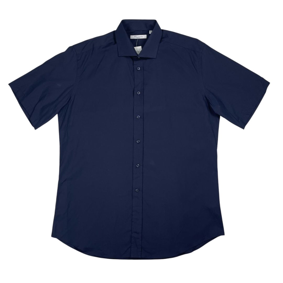 Camisa Manga Corta  CAMICISSIMA  Azul Talle 42