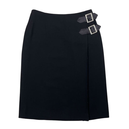 Pollera Media Pierna  VALENTINO  Negro Talle 2