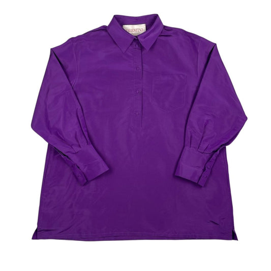 Blusa Manga Larga  VALENTINO  Violeta Talle 40