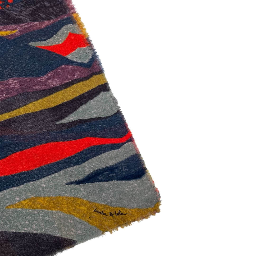 Bufanda  BIMBA Y LOLA  Varios  Estampado Mediad 118cm X 118cm