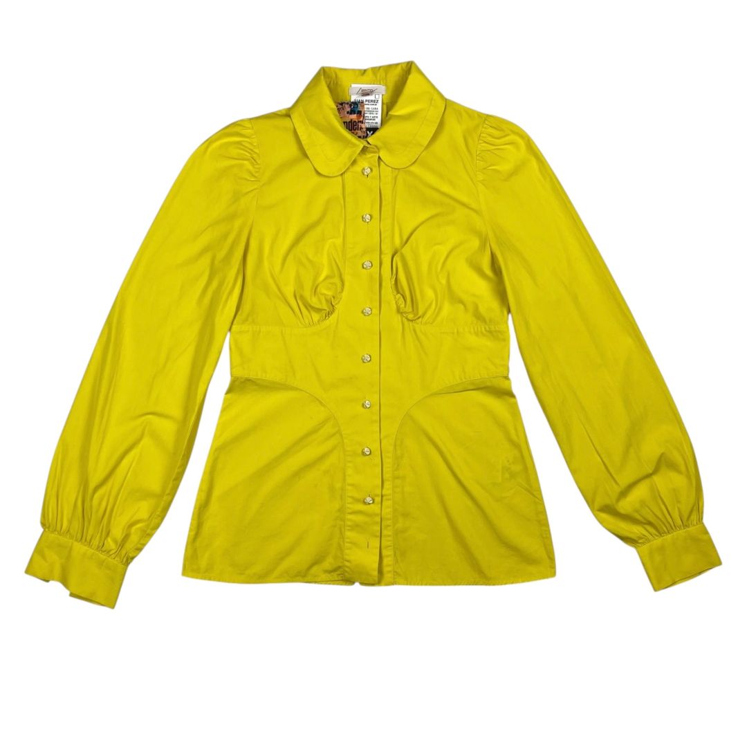 Camisa Manga Larga  KENZO  Amarillo Talle 36