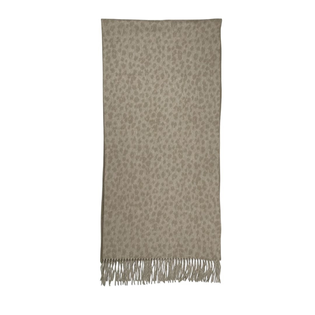 Pashmina  MONACO  Beige Medida 196cm X 48cm