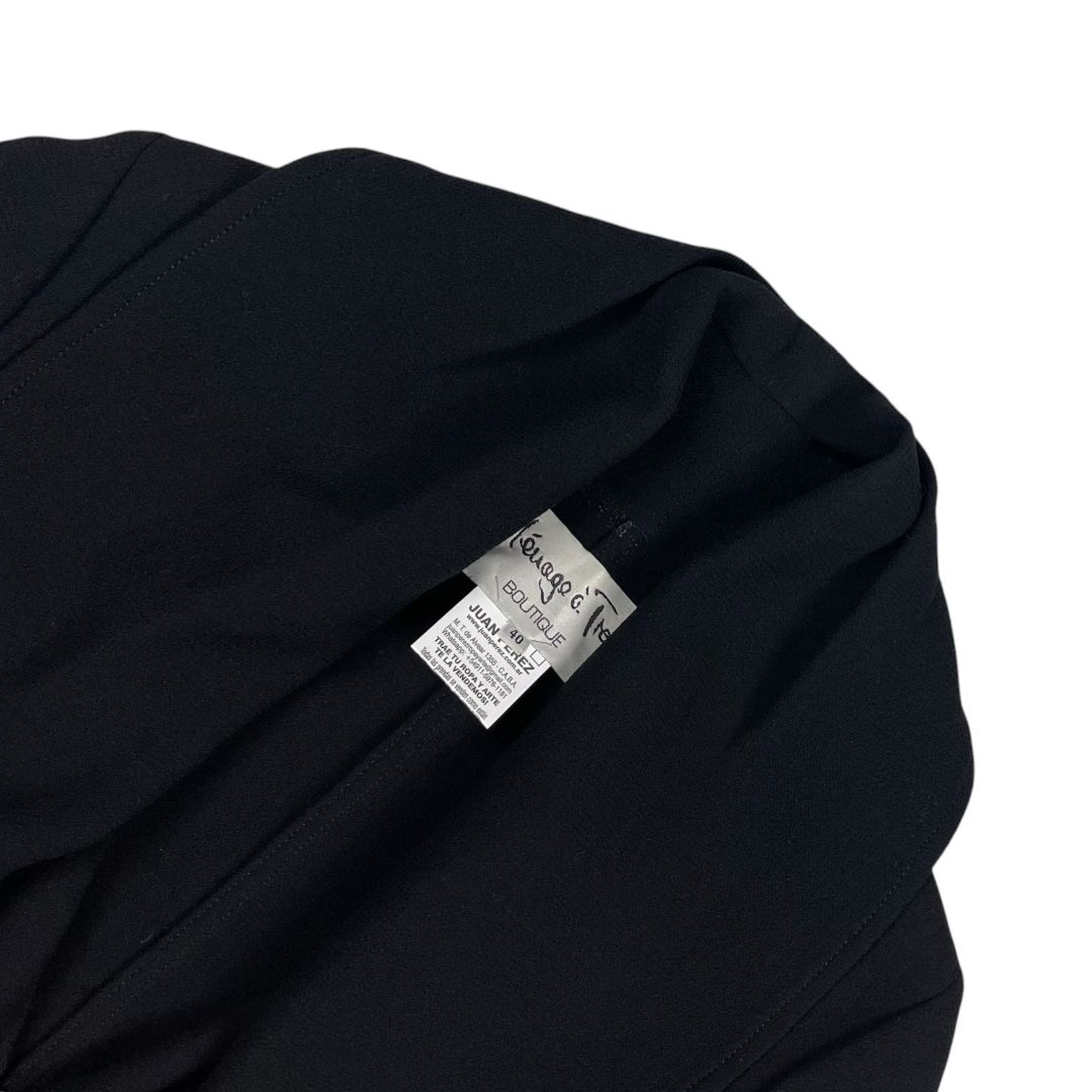 Saco  MENAGE A TROIS  Negro Talle 40