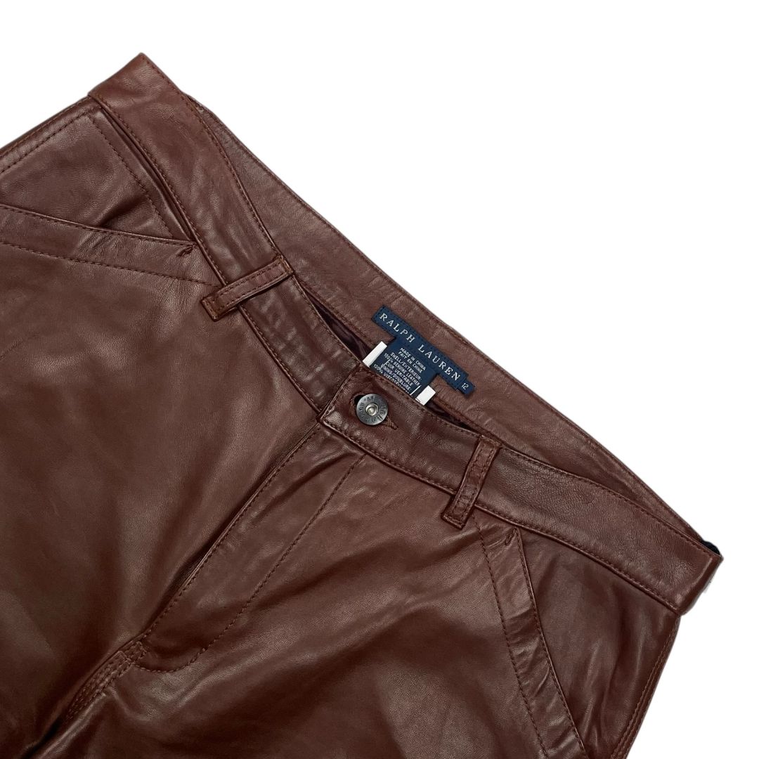 Pantalon  RALPH LAUREN  Marron Talle 12