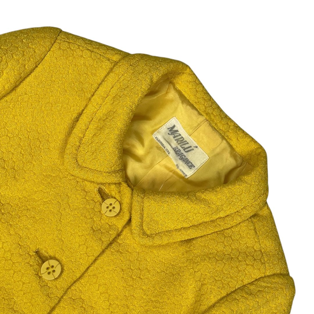 Conjunto X2  MARILU BRAGANCE  Amarillo Talle M
